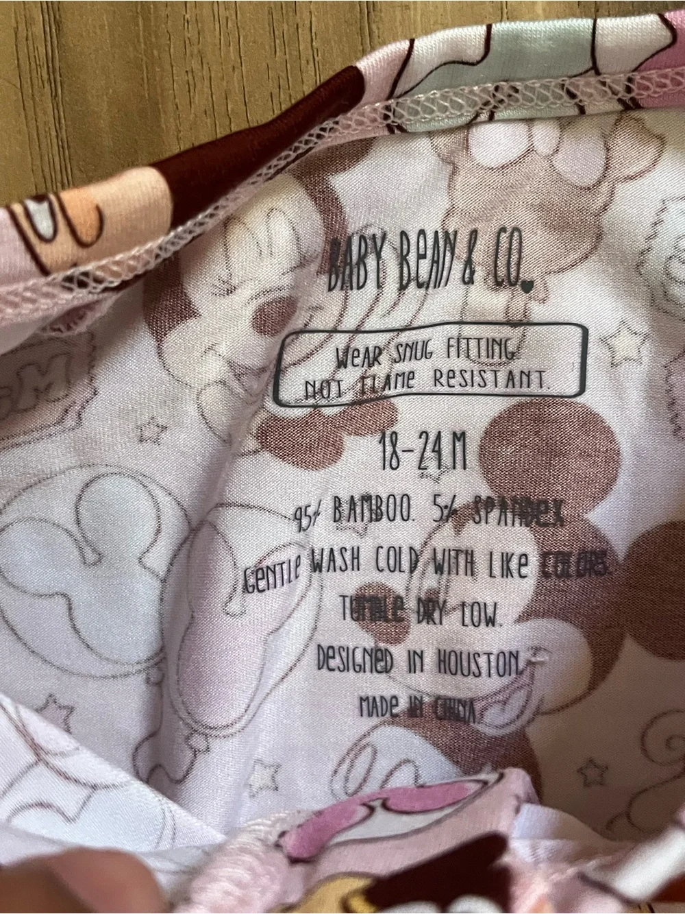 Minnie Mouse sleeper